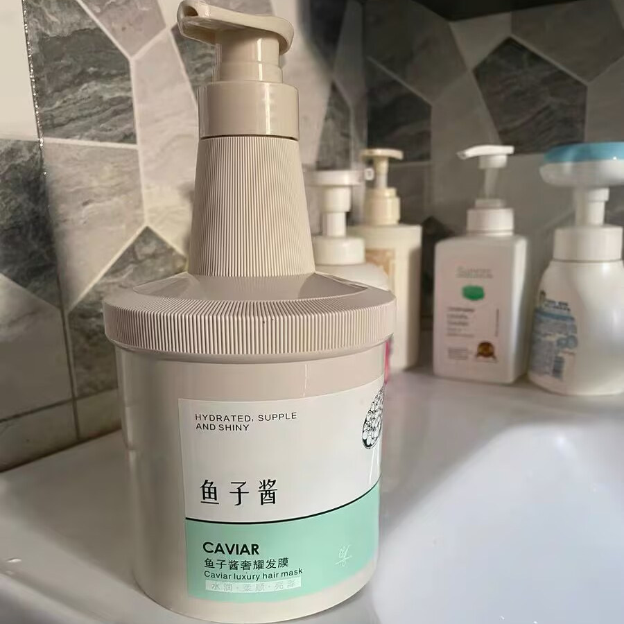 星霸鱼子酱洗发水护发素图片