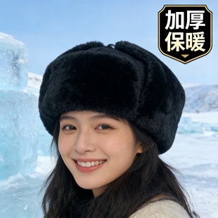 好质量藏青色棉帽 冬季防寒毛绒帽子 骑行帽 绿色棉帽子