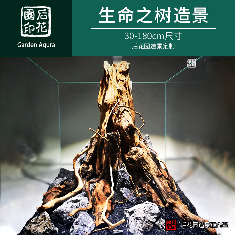 生命之树 沉木造景定制  沉木 草缸 造景沉木 草缸 后花园水族
