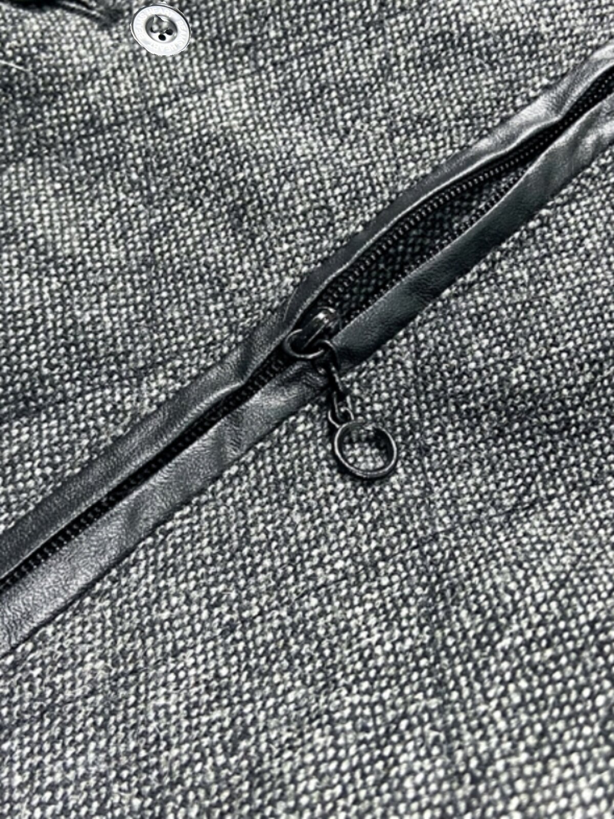 AUTUMN NEW BH MENS HOODED LONG-SLEEVED WOOL BLEND JACKET TOP WINDBREAKER FOREIGN TRADE DAILY ORDER