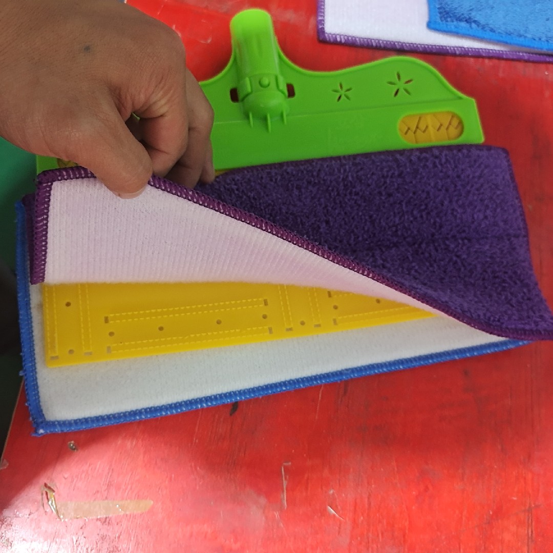 韩国擦地可伸缩玻璃替换布平板拖