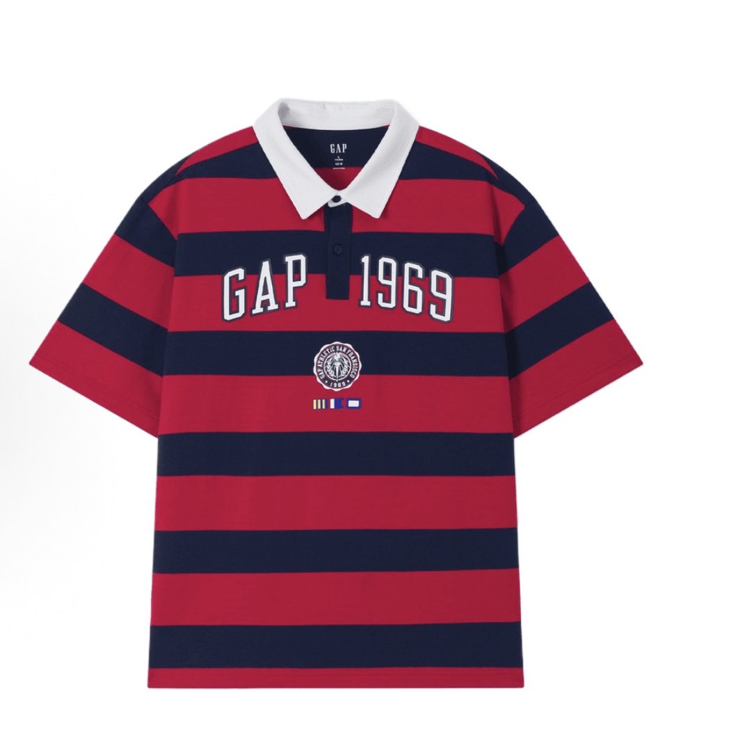 G*P 水洗棉舒适撞色短袖Polo衫 男女同款,女装/女士精品,POLO衫,淘宝优惠券,粉丝福利购,淘宝优惠卷