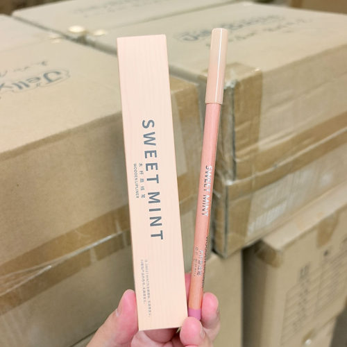 唇线笔~木杆唇线笔 哑光防水裸色唇部修饰勾勒唇形自然嘟嘟唇