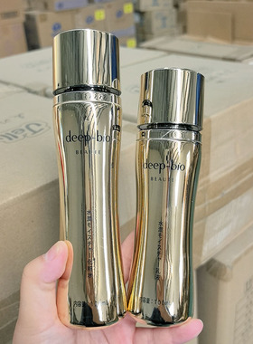 水乳~日本小金瓶爽肤水120ml/乳液100ml 小蛮腰系列 紧致逆龄淡纹
