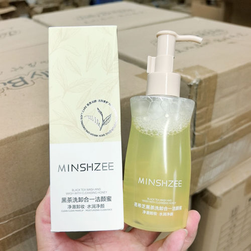 洗卸二合一/ 黑茶洗卸合一洁颜蜜170ml 洗面奶 卸妆油 温和不刺激
