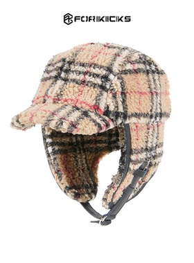 冬季雪山滑雪户外徒步旅行辣妹时尚大头乡野经典南斯拉夫雷锋帽子