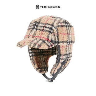 冬季雪山滑雪户外徒步旅行辣妹时尚大头乡野经典南斯拉夫雷锋帽子