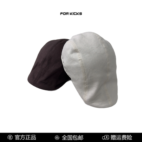 亚麻贝雷帽夏季透气日系复古显脸小百搭前进帽休闲【FK125】
