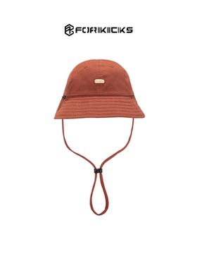 户外休闲遮阳防晒双边檐渔夫帽子百搭时尚盆帽潮流夏季情侣日系