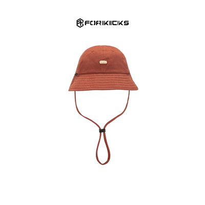 户外休闲遮阳防晒双边檐渔夫帽子百搭时尚盆帽潮流夏季情侣日系