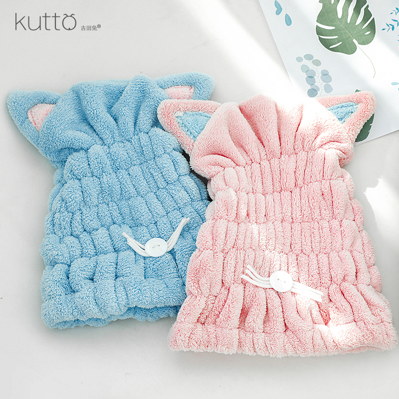 干发帽超强吸水速干擦头毛巾干发神器干发巾可爱包头巾女2021新款在类目 家庭/个人清洁工具, 个人洗护清洁用具, 干发帽中 - 来自Buy2taobao.com提供专业的淘宝代购服务