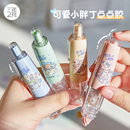 三年二班X长立按动点点胶修正带式 强力点状双面胶高粘度可爱手帐胶带贴纸幼儿园手工小学生用错题粘贴点胶笔