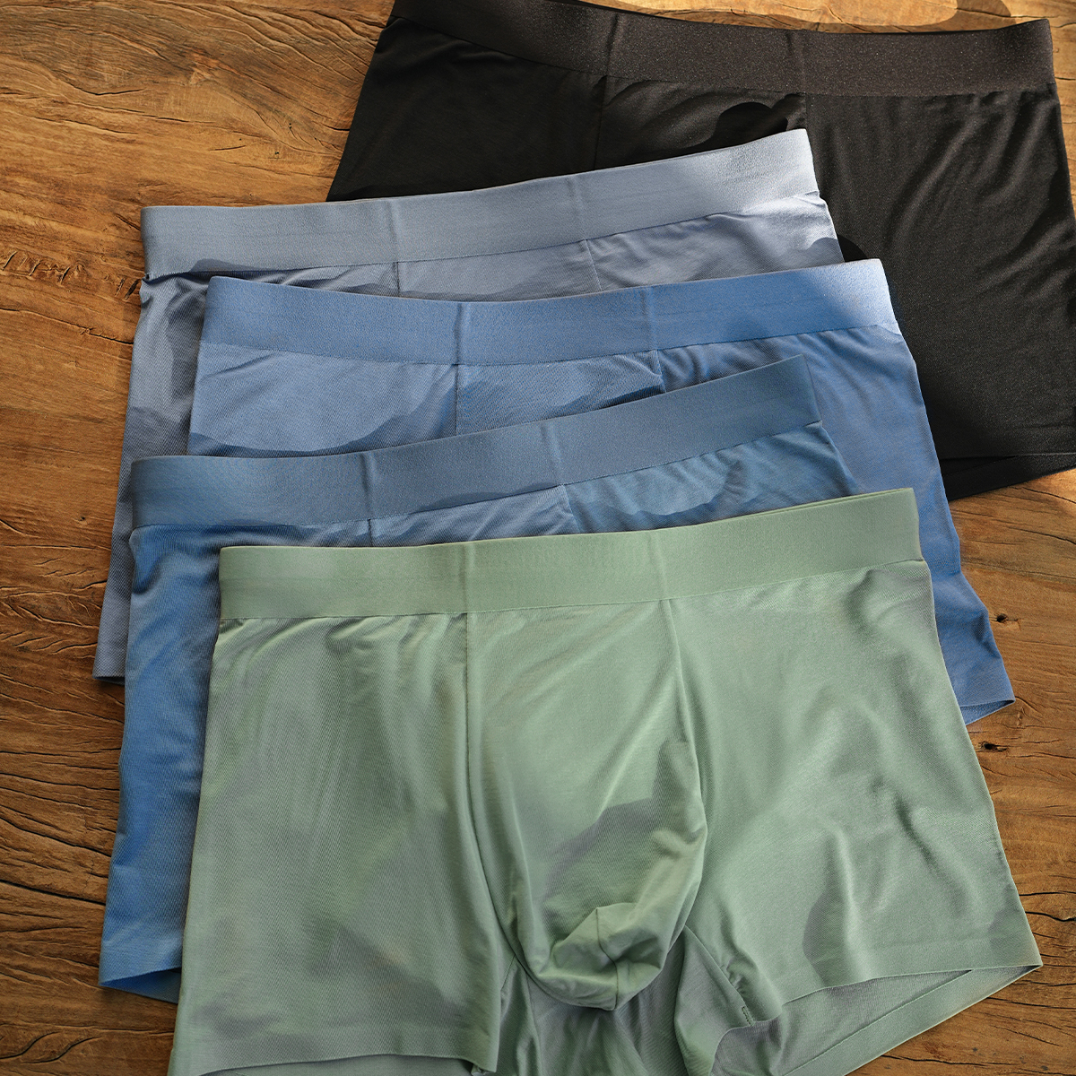 足下工作室男士内裤桑蚕丝莫代尔