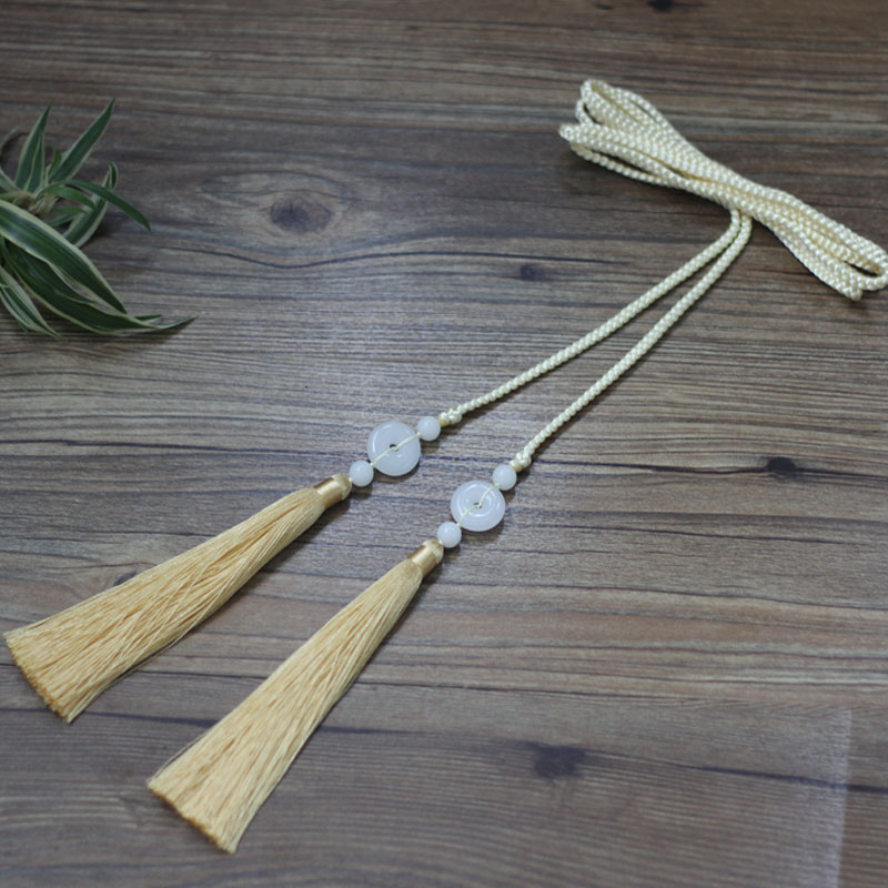 汉服腰带宫绦手工制作流苏腰带