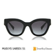 miumiu墨镜猫眼太阳镜女士时尚 复古风高级感黑色大框 MU01YS
