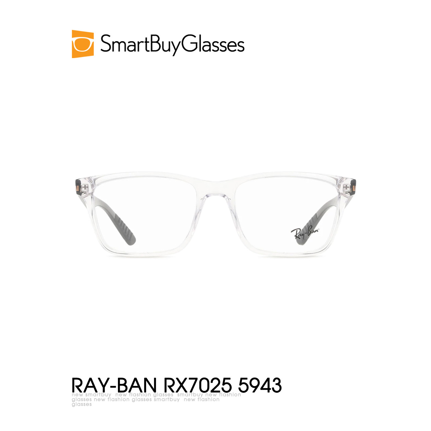 rayban眼镜雷朋镜框大框简约男女塑料框架镜 RX7025