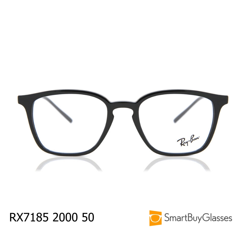 rayban雷朋眼镜架男女方框板材框架镜 RX7185