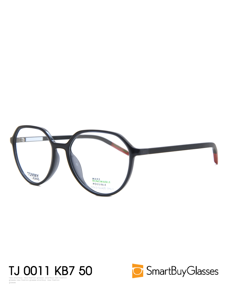 Tommy Hilfiger汤米希尔费格眼镜架 时尚圆框休闲风框架镜TJ 0011