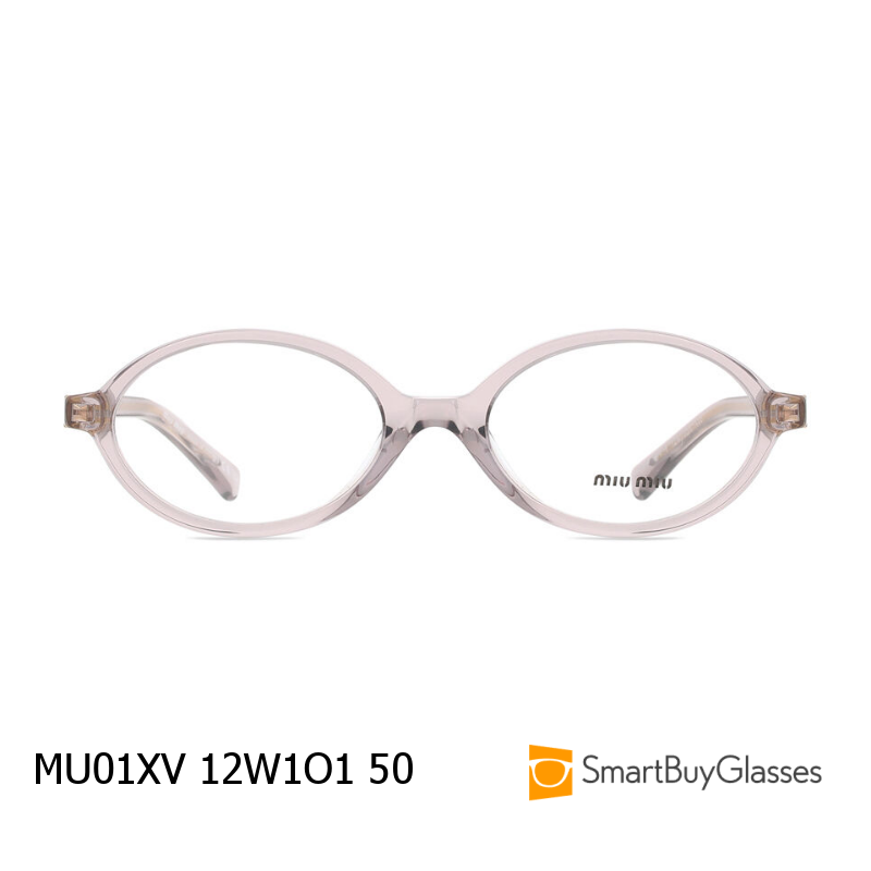 miumiu眼镜缪缪女士板材椭圆框眼镜框架 MU01XV