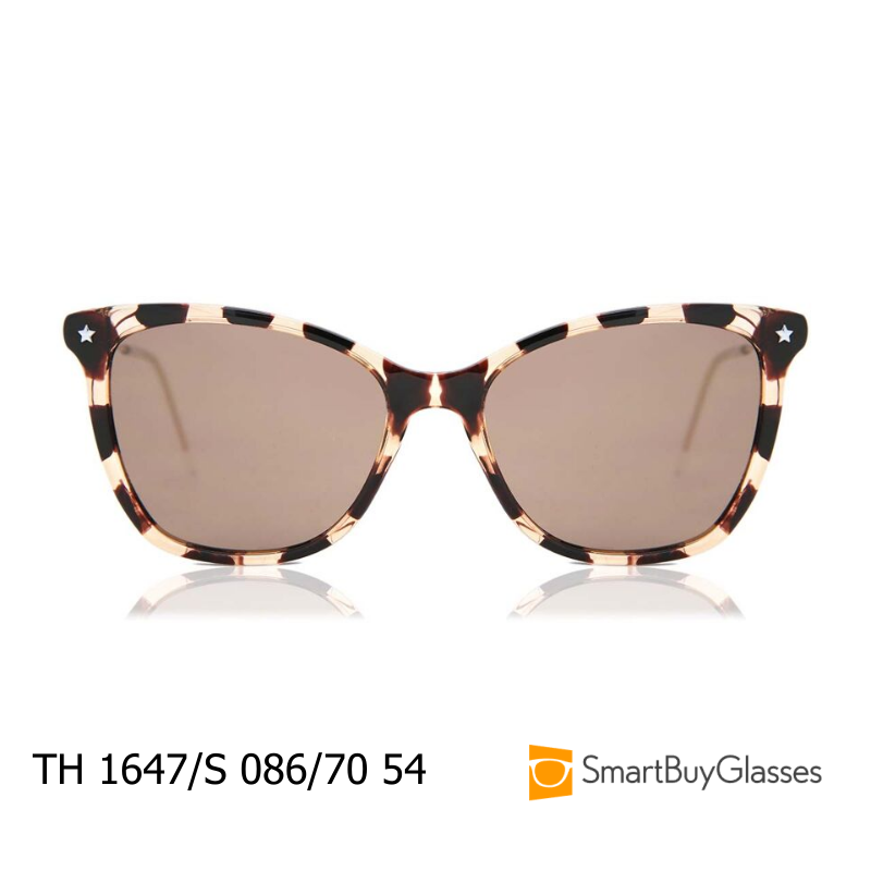 Tommy Hilfiger太阳眼镜玳瑁方框男女时尚墨镜TH 1647/S