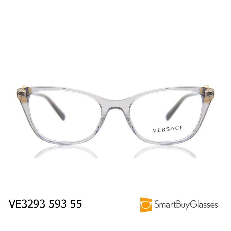 Versace眼镜范思哲女士板材猫眼眼镜框架 VE3293