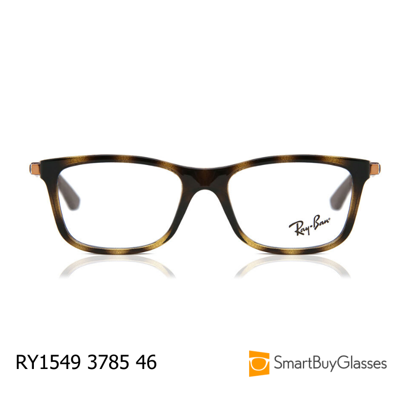 Ray-Ban雷朋玳瑁方框眼镜架男女简约正品框架镜