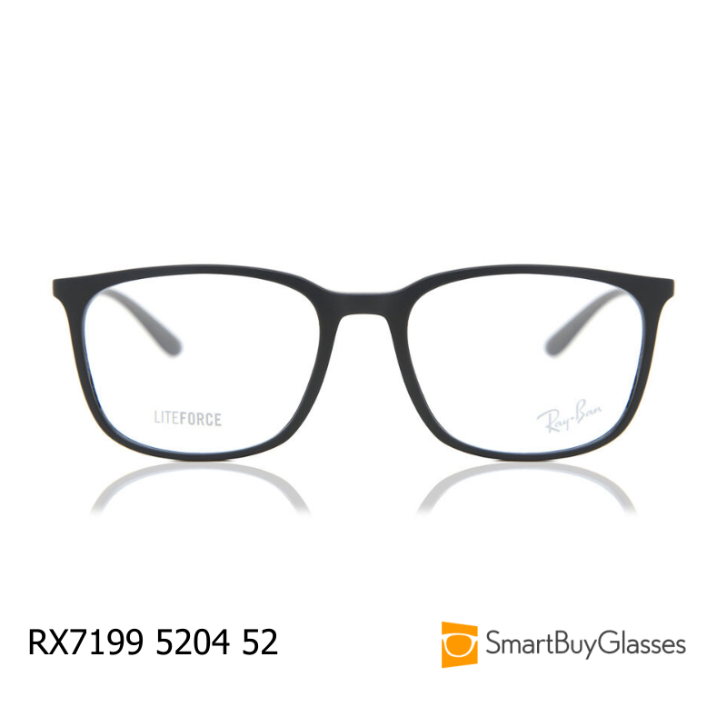 rayban雷朋眼镜框细边方框眼镜框架 RX7199