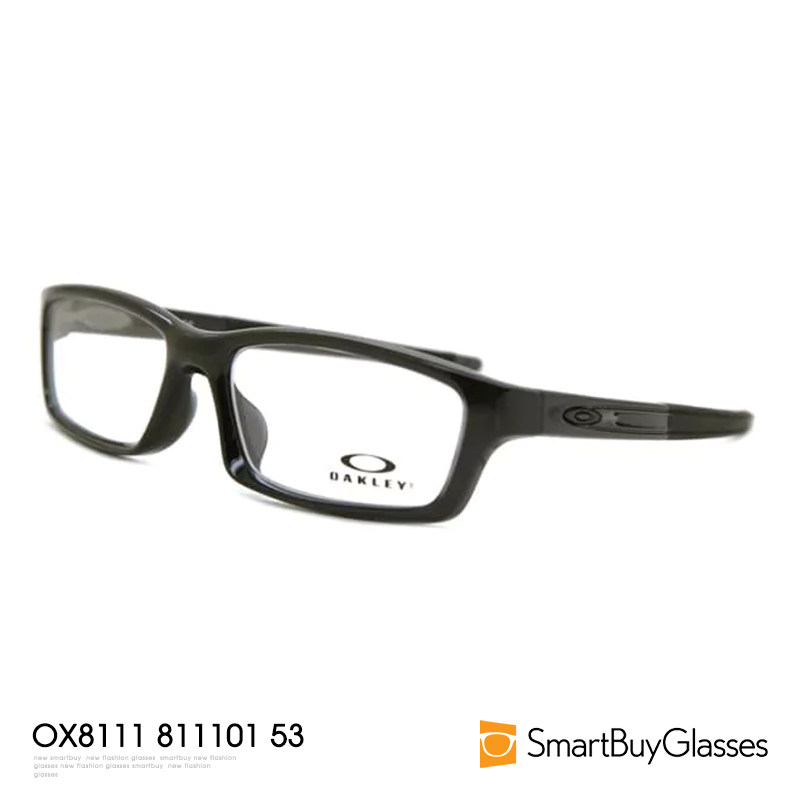 Oakley欧克利眼镜框黑色稳重职场休闲男士亚洲款框架镜OX8111
