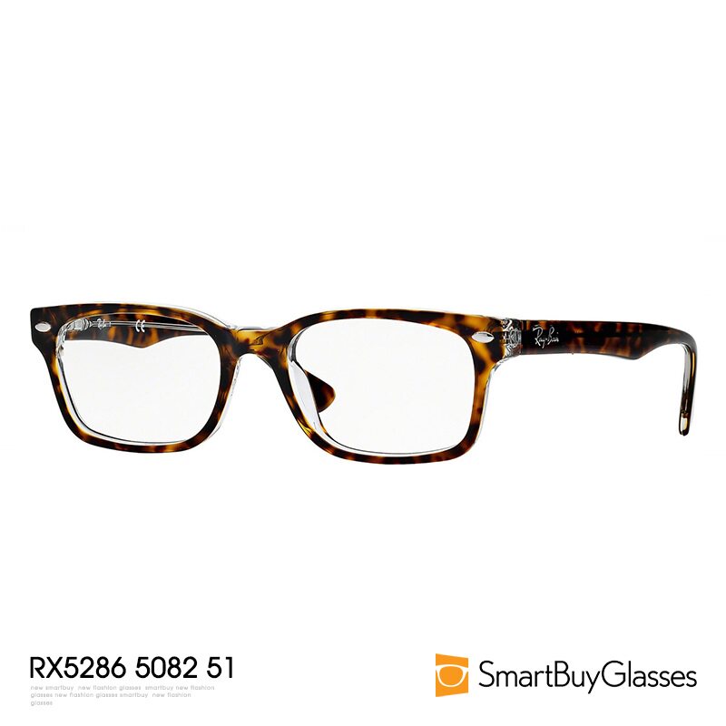 Rayban雷朋框架眼镜男女方框职场日常通勤舒适框架镜 RX5286
