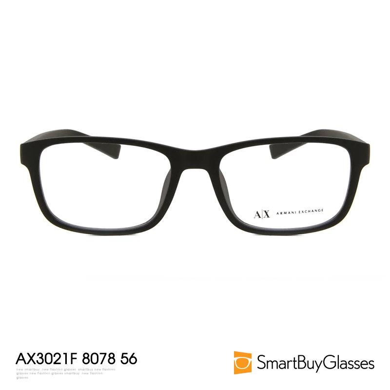 Armani Exchange/阿玛尼眼镜框男士黑框亚洲款框架眼镜 AX3021F