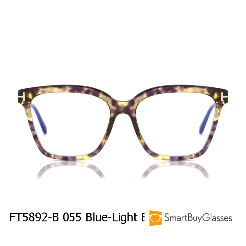 tomford眼镜汤姆福特女全框方框板材眼镜架FT5892-B