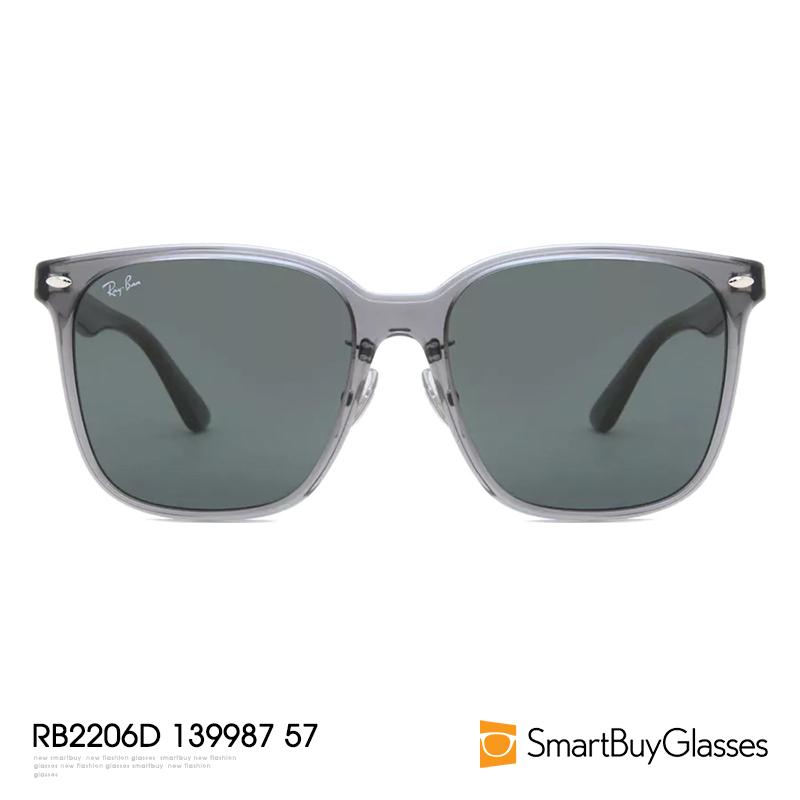 RayBan/雷朋 太阳眼镜中性有鼻托墨镜 RB2206D