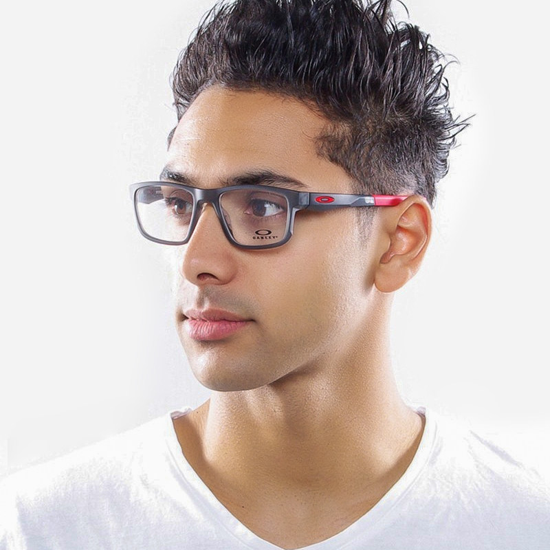 oakley欧克利眼镜框运动拼接色休闲板材框架镜 OX8078