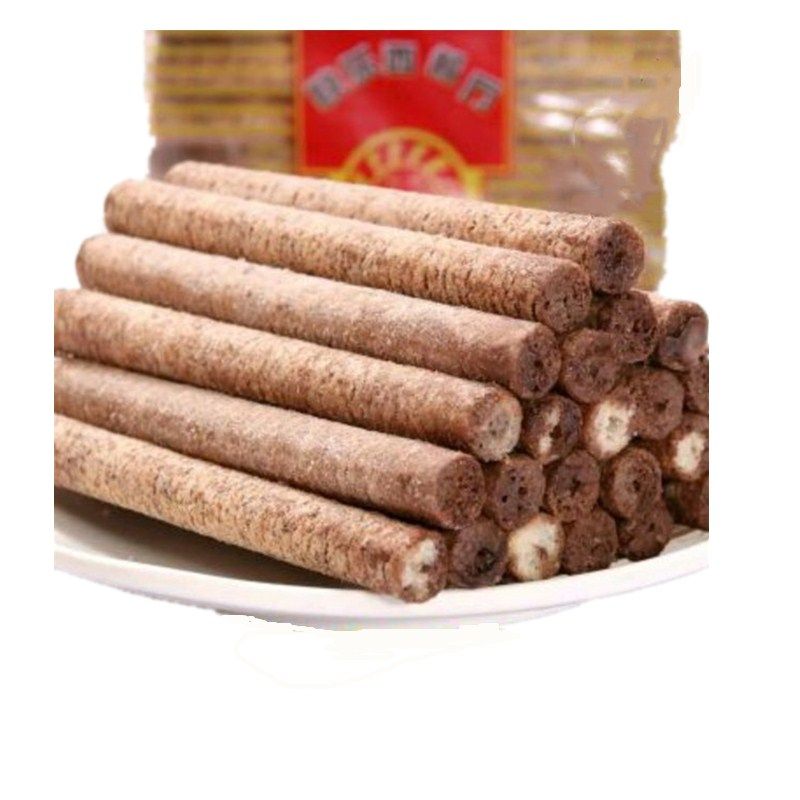 灵光牌香酥棒巧克力长黑棒入口香甜酥脆童年回忆怀旧零食速食小吃