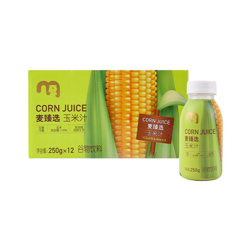麦德龙会员店 麦臻选玉米汁 250g*12（谷物饮料）