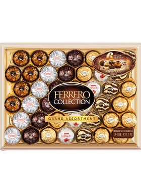 山姆会员超市代购费列罗臻品巧克力制品糖果礼盒 42粒装 新年礼物