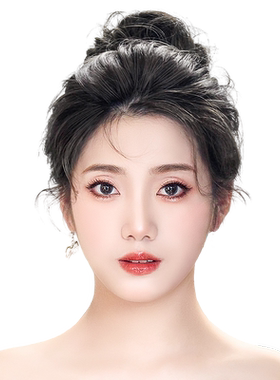 全真发蓬松高颅顶加厚垫发片