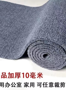 特厚整张耐磨家用商用地毯大面积房间卧室耐脏客厅美容院满铺地毯