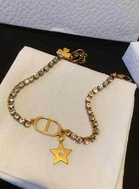 Aomidior/奥米迪奥镀金锆石手链