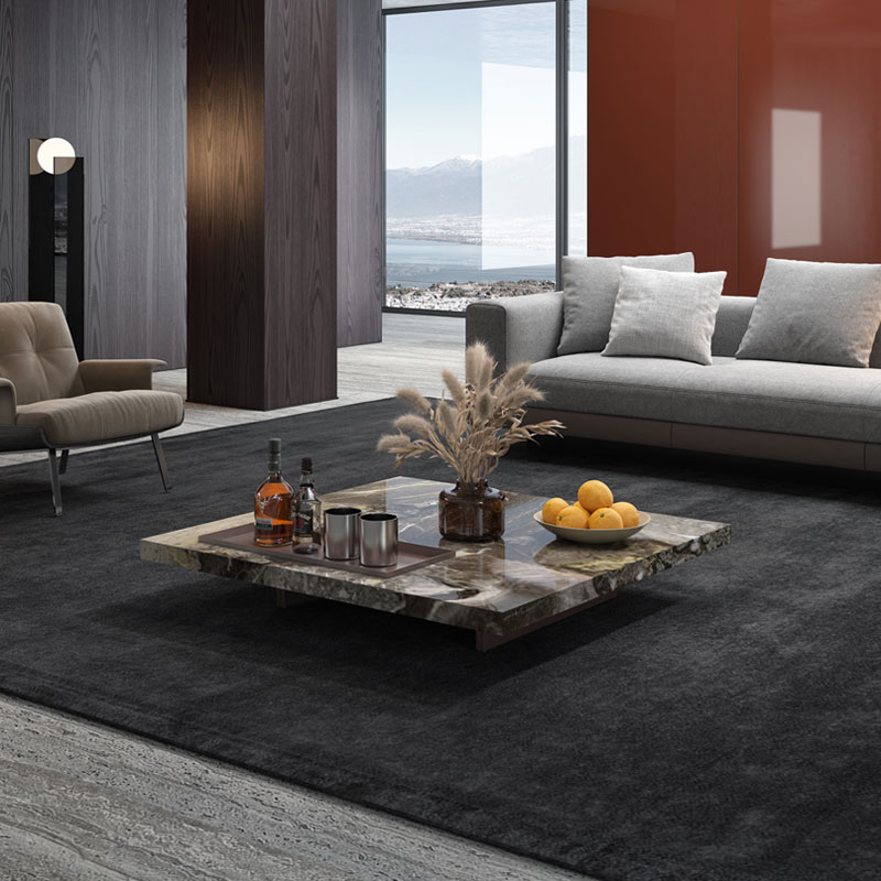 设计师茶几天然大理石家具意大利