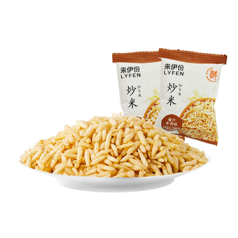 来伊份炒米500g酱汁牛肉味怀旧