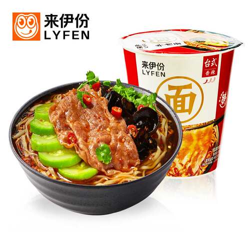 来伊份混搭速食点心香辣牛肉面