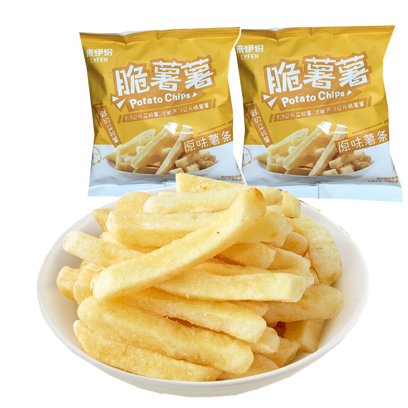来伊份脆250g藤椒味独立小包薯薯
