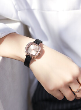 歌迪2024年新款手表女学生简约气质防水ins小众设计轻奢女士女款