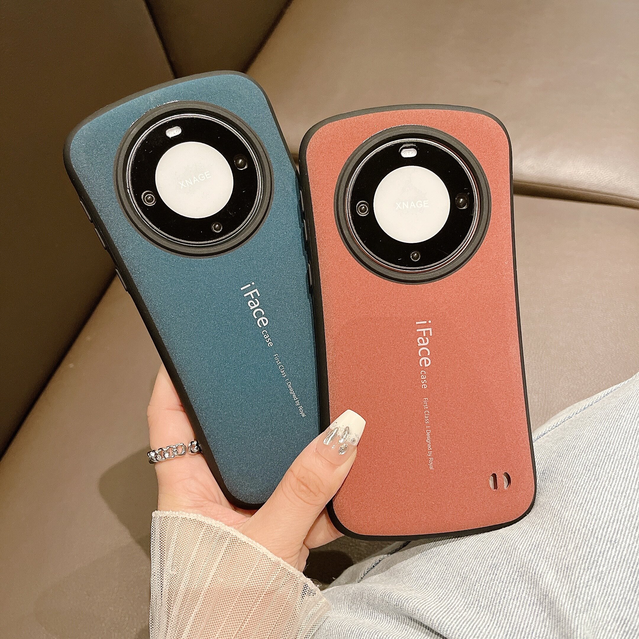 iface适用于华为mate80promax手机壳mate70pro+防摔保护套mate60pro磨砂商务小蛮腰全包硅胶硬壳mate80pro潮