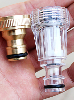 洗车机配件高压清洗机进水过滤器螺母组件通用接头亿力绿田莫甘娜