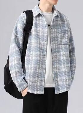 男生潮牌港风日系原宿风韩版潮流宽松夹克春秋季痞帅外套