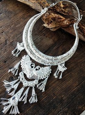 项链百搭中国风孔雀特色舞蹈