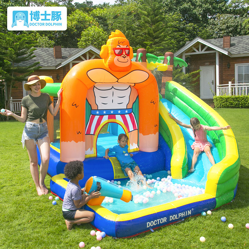 博士豚猩猩充氣城堡室內外小型