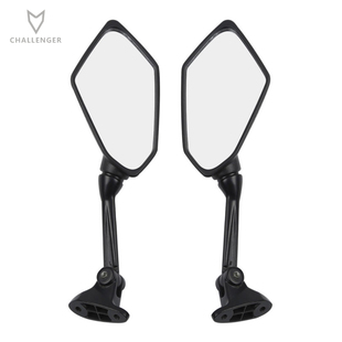 适用川崎摩托车ZX6R配件后视镜反光镜可折叠倒车镜2009-2012年